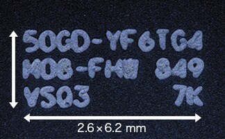 上方:10.6 µm波长激光 下方:标准型